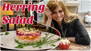 How To Make Restaurant Quality HERRING SALAD | TASTY and EASY