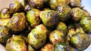 Air Fried Brussels Sprouts II From Frozen || So Easy to Make & So Tasty