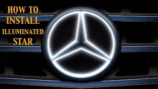 How to Install Illuminated Star On 2013 Mercedes ML 350