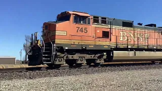2-14-2024 Railfanning with my girl on Valentine’s Day with BNSF 2290 RS3L, BNSF ACe, and bnsf 745