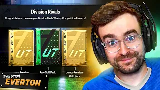 DIVISION RIVALS REWARDS!!! FC24 RTG Evolution Everton episode 10