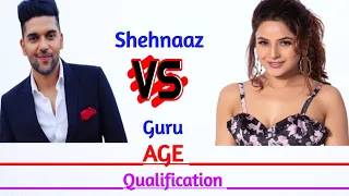 Shehnaaz gill and Guru Randhawa love story ||Age difference||nick name ||