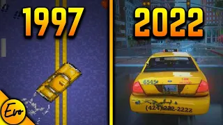 Evolution of TAXI🚕 in GTA Games (1997-2022)