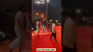 Dhanush walking to his son😍😍😍