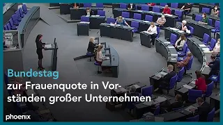 Bundestag: Debatte zu Geschlechtergerechtigkeit am 11.06.21