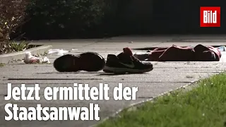 Polizisten schießen einen Mann an | Einsatz in Bremen-Lesum