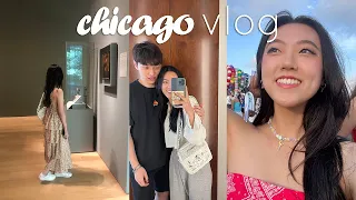 chicago vlog | north coast music festival 2022, bar hopping in the city, taco bell mukbang