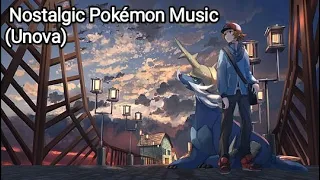 Unova Nostalgic Pokémon Music | Rain ambience