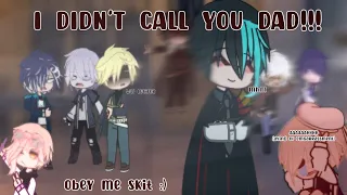 【SKIT】I DIDN'T CALL YOU DAD!! •| Obey Me!