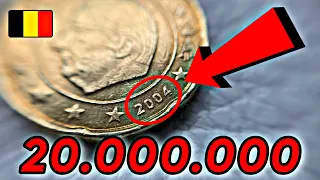 RARE 20.000.000 - 20 Euro cent 2004 BELGIUM