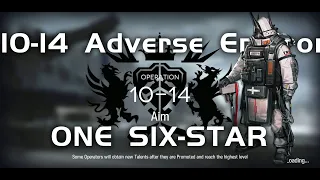 10-14 CM Adverse Environment | Main Theme Campaign | Ultra Low End Squad |【Arknights】