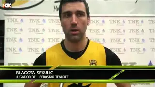 Blagota Sekulic - Previa Iberostar Tenerife-Barça Lassa - TVC