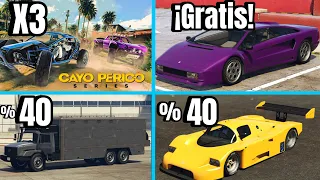 ¡ACTUALIZACIÓN SEMANAL ,SERIES DE CAYO PERICO X3 ,TERRORBYTE %40 Y MAS! GTA 5 ONLINE