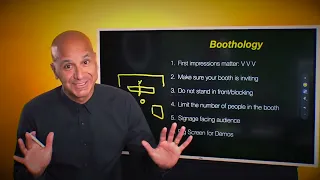 MasterClass: Boothology - Trade Show Exhibitor Tips