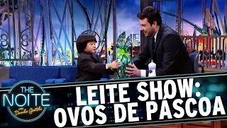 Leite Show: Crianças ganham ovos de páscoa | The Noite (10/04/17)