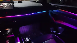 AUDI Q5 2018 interior ambient lights hidden type