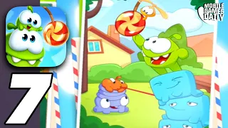 CUT THE ROPE REMASTERED Gameplay Walkthrough Part 7 - Friends Story Levels (Apple Arcade)