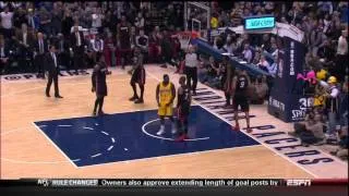 Lance Stephenson taunts DWade, gets ejected