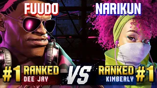 SF6 ▰ FUUDO (#1 Ranked Dee Jay) vs NARIKUN (#1 Ranked Kimberly) ▰ Ranked Matches