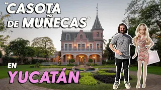 El ENCANTADOR CASTILLO ROSA de México POR FIN nos REVELA su INTERIOR!! 😍