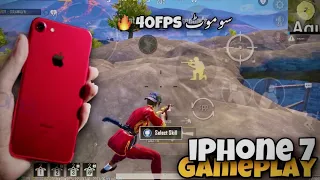 iPhone 7 Pubg TesT🔥40 FPS No Lag🥵Smooth + Ultra Livik TesT🔥4 Finger Claw Full Gyroscope | 😍