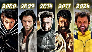 Wolverine Evolution in Live Action Movies (2000-2024) | Deadpool & Wolverine | Hugh Jackman