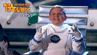 Charismatic little boy. Just see it! - Ukraine Got Talent 2017 | The Second Semifinal - LIVE