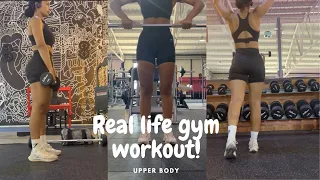 Keeping it real with a real life gym workout