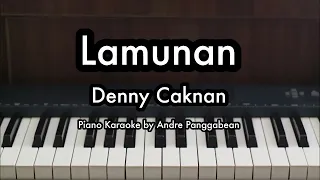 Lamunan - Denny Caknan | Piano Karaoke by Andre Panggabean