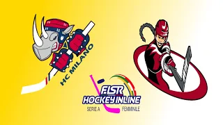 Campionato femminile SEMIFINALE gara 1 - HC Milano vs CRT Civitavecchia