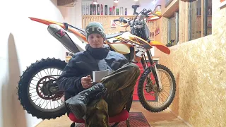 KTM 350 EXC mit 660Bh - Kolben und Zylindermaß + Neues Ventilspiel