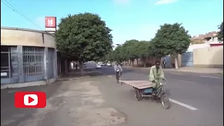 Afternoon walk in the street of Asmara-Eritrea