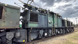 Práce strojvedoucího na důlních lokomotivách