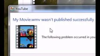 Windows Live movie maker error