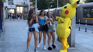 Pikachu  Prank Frightened  them so much