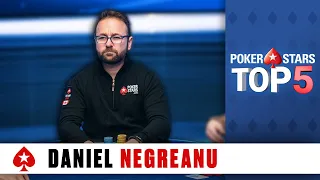 Daniel Negreanu Top Moments ♠️  Poker Top 5 ♠️  PokerStars Global