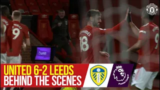 Behind the Scenes & Pitchside Cam | United 6-2 Leeds | Premier League | Manchester United