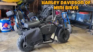 My Brand New Electric Mini Bike! Harley Davidson Of Mini Bikes. Oryxearth MiniBikes