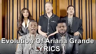 PENTATONIX - Evolution Of Ariana Grande LYRICS