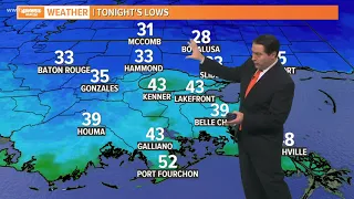 New Orleans Tuesday weather forecast: Very cold