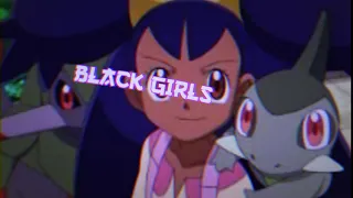 Black girls in anime.