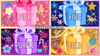 Choose Your Gift from 4Boxes 🎁😍💜💛4 giftbox challenge #4giftbox #pickonekickone  #wouldyourather