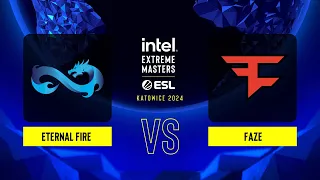 Eternal Fire vs. FaZe - Map 1 [Inferno] - IEM Katowice 2024 - Group A