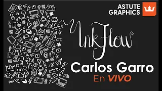Lettering InkFlow con Astute Graphics Carlos Garro - EN VIVO - ADOBE ILLUSTRATOR