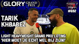 Tarik Khbabez 'Ik ga dit toernooi WINNEN!' | #GLORY Light Heavyweight Grand Prix Pre-Fight Interview