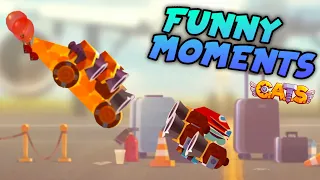 C.A.T.S AWESOME FUNNY MOMENTS & BEST BATTLES Compilation - Crash Arena Turbo Stars