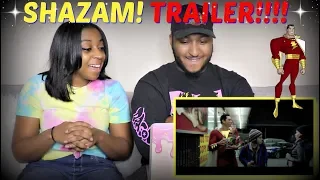 "SHAZAM!" - Official Teaser Trailer REACTION!!!