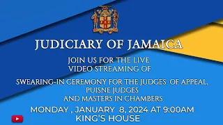 Swearing-in Ceremony for the Judges  of Appeal, Puisne Judges and Masters In Chambers