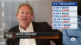 BlackRock's Rick Rieder says rates are going higher because of growth expectations