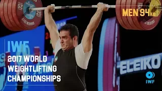 Sohrab Moradi | 2017 Men's 94kg IWF World Champion